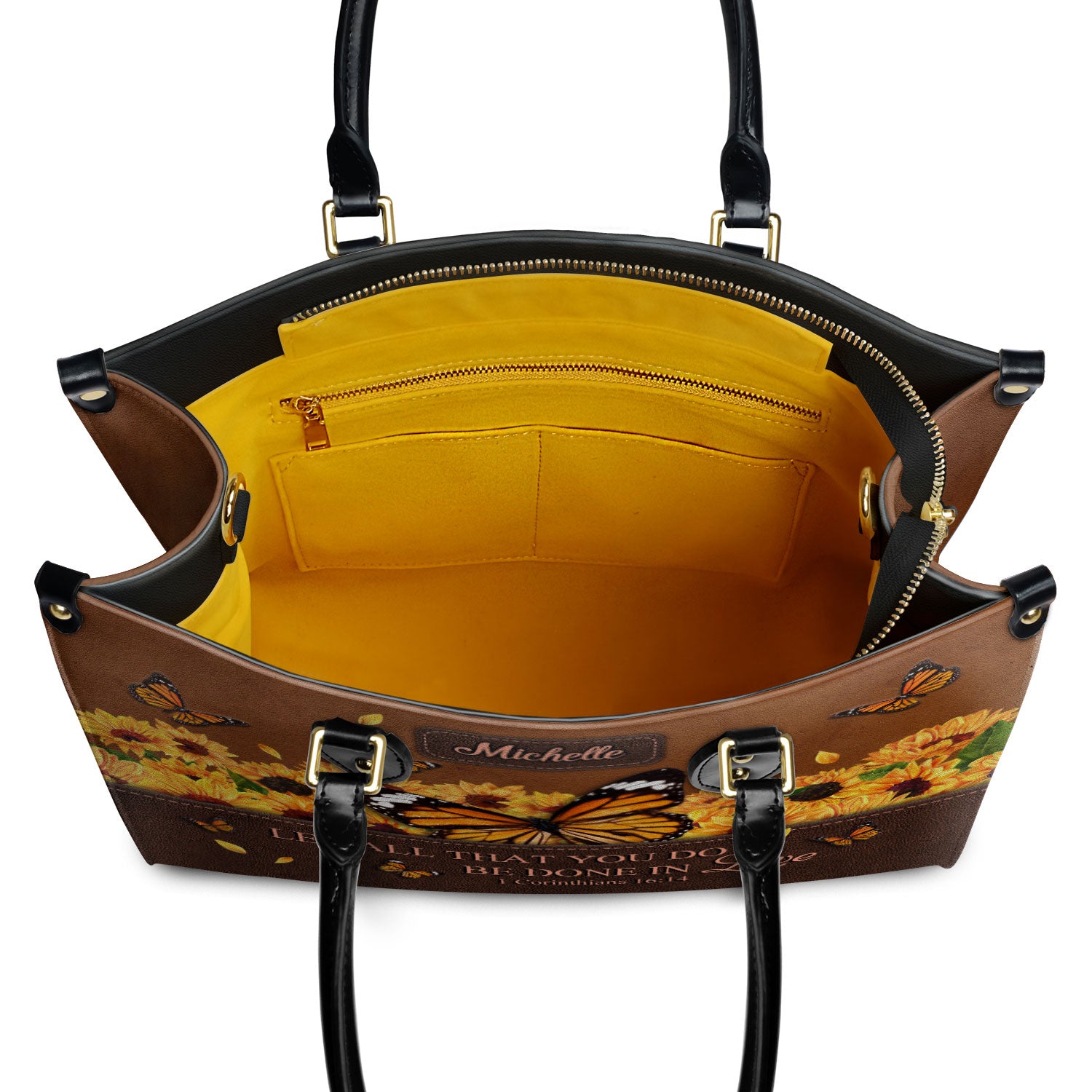 https://holisticbags.com/cdn/shop/files/Let-All-That-You-Do-Be-Done-In-Love-1-Corinthians-16-14-Butterfly-Sunflower-NNRZ3101002A-Leather-Bag-newmk6_1600x.jpg?v=1680149143