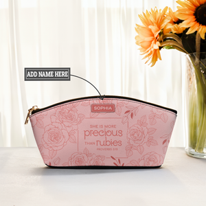 Faith Pink Flower TTRZ04029287MG Eclipse Makeup Bag