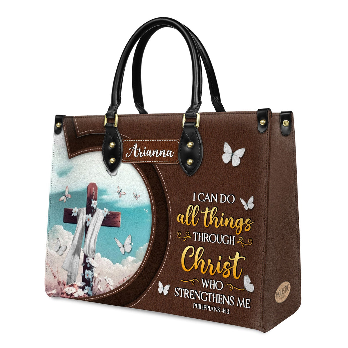 Faith Based Tote Canvas Christian Bag – All Things By Faith