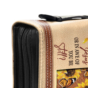 I Can Only Imagine Cross Butterfly Sunflower HHRZ29093691DM Bible Cover