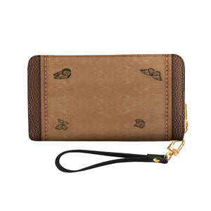 Way Maker Miracle Worker Butterfly DNRZ100723550 Zip Around Leather Wallet